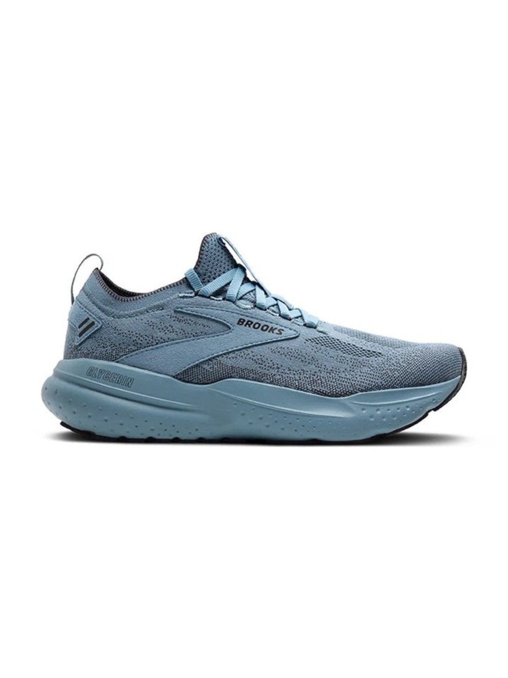 Brooks Glycerin Slealthfit  Citadel/Ebony/Onyx Running Shoe - Lightweight - 7
